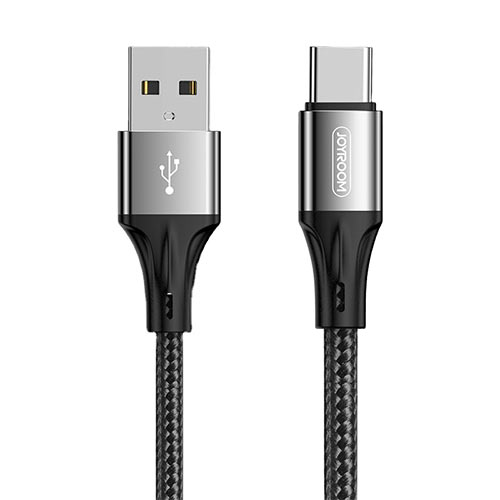 Joyroom custom braided nylon usb type c fast charging cable for android USB Type Standard