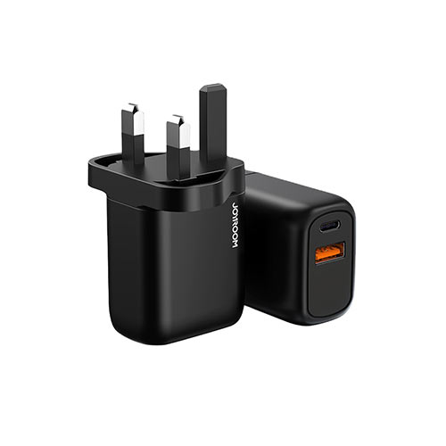 20W Dual Port PD+QC3.0 Charger for iPhone 12 Series（UK/EU）