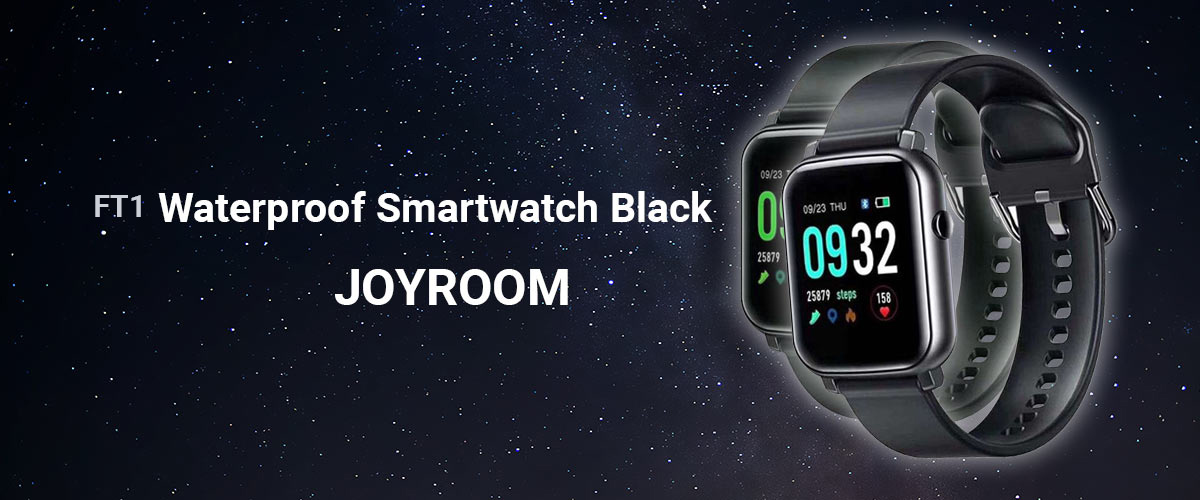 Waterproof-Smartwatch-Black