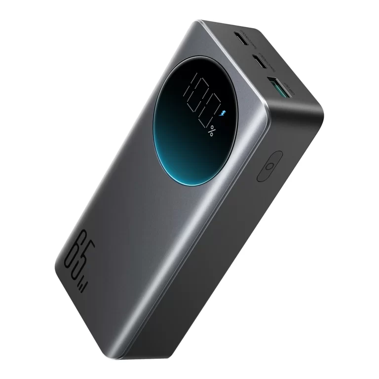 JR-PBF04 05 65W Digital Display Fast Charging Power Bank -Black